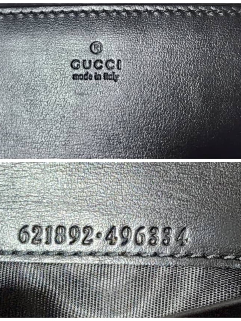 Authentic Gucci 1955 Horsebit Horsebit 19 Shoulder/Crossbody Bag Black - Picture 3 of 12